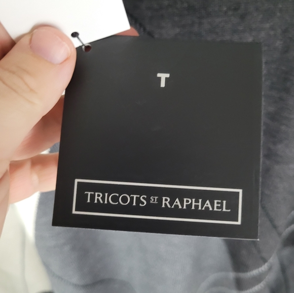 TRICOTS ST RAPHAEL | argyle crewneck long sleeve sweater - Picture 9 of 10